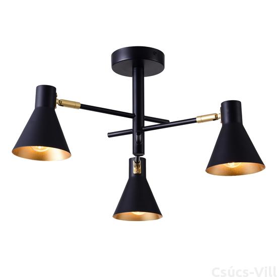LESS Függeszték 3 3X40W E14 Matt fekete - Candellux
