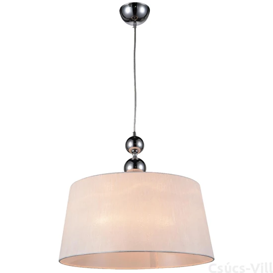 Candellux- CLARA függeszték lámpa 1x60W-króm