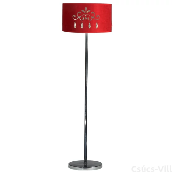 Candellux- DECOR állólámpa, 1x60W- piros
