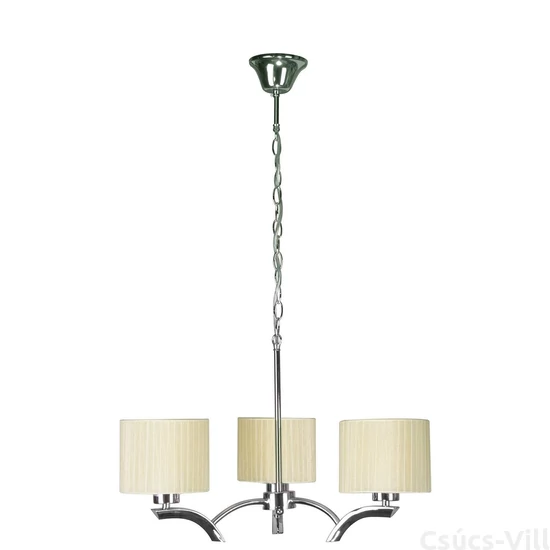 Candellux- DRAGA függesztett csillár 3x60W-krém