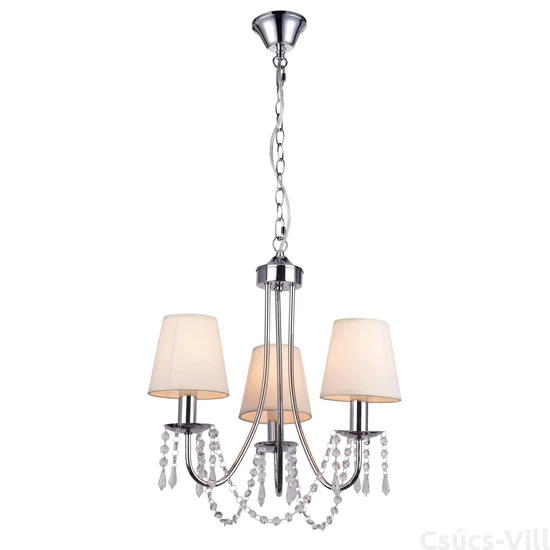 Candellux- RUTI függeszték lámpa 3x40W- króm