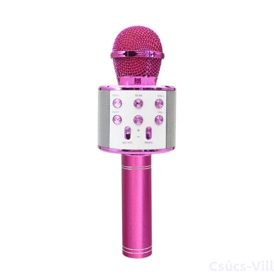 Maxlife mikrofon bluetooth hangszóróval- rózsaszín