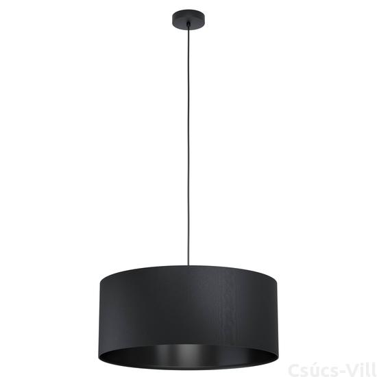 Eglo - Függeszték E27 60W 53cmfekete Maserlo1