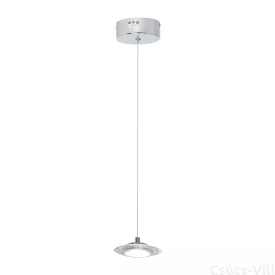 Milagro - ELLIPSE - függeszték lámpa króm 1-es 5W LED