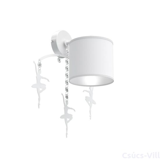 Milagro - BALETNICA - Gyerekszobai lámpa - Fali lámpa fehér