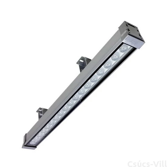 Elmark Wall Wash Falmosó mennyezeti  Ledlámpa ezüst 36W IP65 Rgb-98Flare36/RGB
