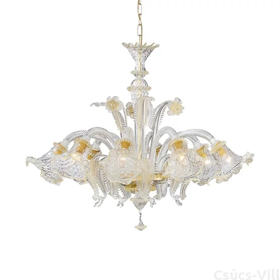 Ideal Lux- RIALTO SP8 üveg csillár
