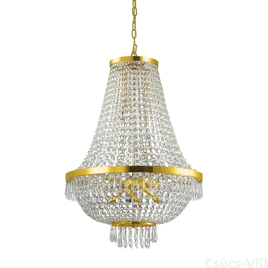 Ideal Lux- Caesar függeszték kristály lámpa- Csúcs-Vill Kft.