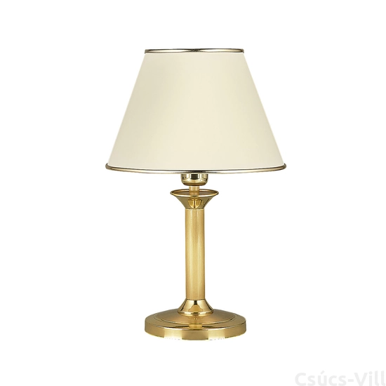 CLASSIC - Jupiter - asztali lámpa 1x60W/230V - krém/fehér; arany