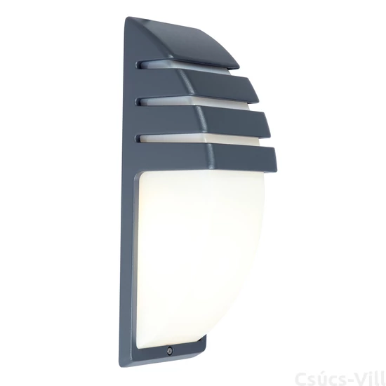 City kültéri fali lámpa 1 light E27 dark grey opal diffusor