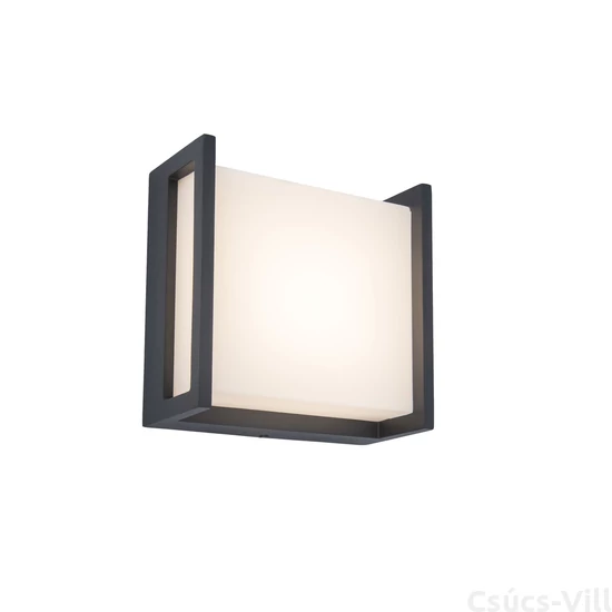 Qubo square kültéri fali lámpa 1 light dark grey
