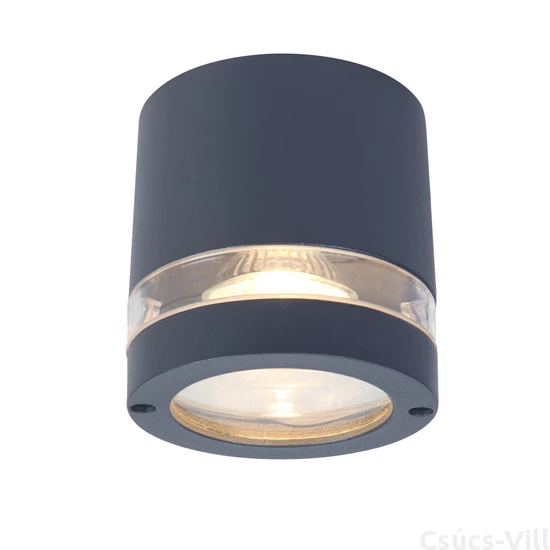Focus Round kültéri fali lámpa 1 light GU10 dark grey