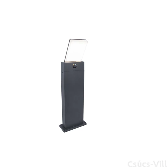 Pano kültéri LED bollard 1 light dark grey - CCT Fehér
