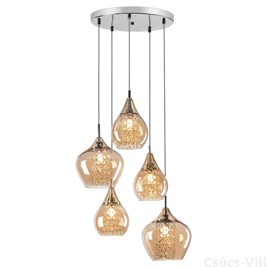 Cassandra függeszték, G9 5X MAX 40W