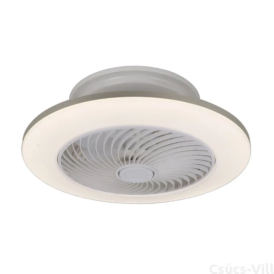 Dalfon mennyezeti LED 36W, ventillátorral, fehér