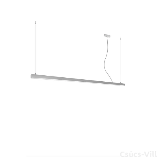 Sollux - PINNE - Függőlámpa - szürke - 200 cm - 4000K