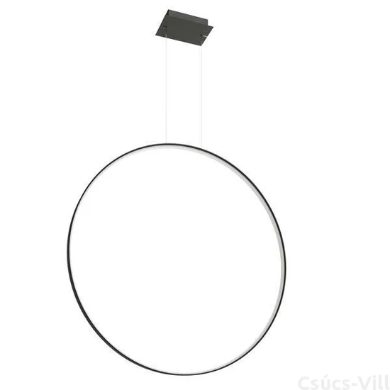 Sollux - RIO - Függőlámpa - fekete - 4000K - 110 cm