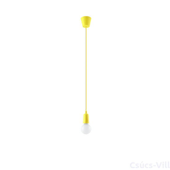 Sollux - Függeszték lámpa - DIEGO 1 sárga