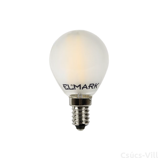 Led Izzó Gömb G45 Filament 4W E14 230V 2700K Deres - Elmark