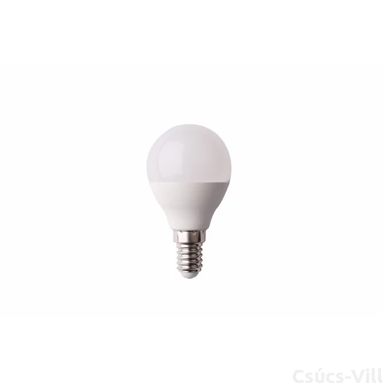 LED fényforrás E14 G45 5W 6500K