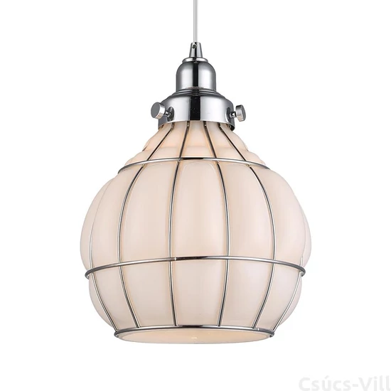 Perugia függeszték e27/60w opál ø20cm
