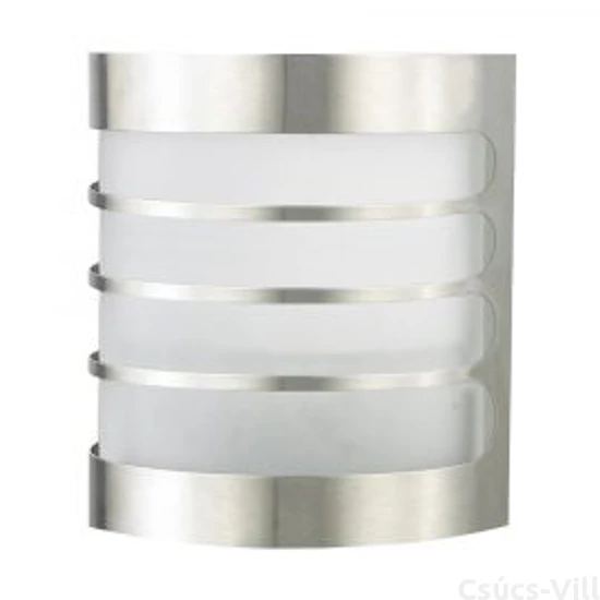 Toledo kültéri falikar e27/60w inox ip44