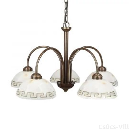 Pompez csillár 5xe14/40w ø58cm