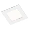 SLENDER SQ 8 süllyesztett lámpa  króm 230V LED 3W  3000K - Led panel