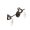 ROSITA II fali lámpa fekete/aranysárga  230V LED GU10 2x9W