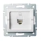 Adatcsatlakozó Aljzat (Rj45 Cat 5E Jack) - Kanlux - Mowion Logi - Fehér