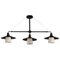 LOFT Függeszték 3 3X60W E27 Fekete - Candellux
