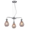 GLIVA Függeszték 3 3X60W E27 Króm (Without bulb) - Candellux