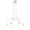 Candellux- BASSO függeszték lámpa 6x40W- fehér