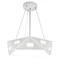 Candellux- NEMEZIS ötszögletű függeszték lámpa, LED 24W 4000K-fehér