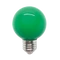 Színes Led Izzó gömb, zöld G45 3W E27 - Elmark