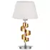 Candellux-DENIS Asztali lámpa 1X60W E27- arany