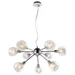 Candellux- Dixi függeszték lámpa, 9x40W E14- króm