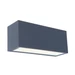 Gemini square large kültéri LED fali lámpa Up &amp; Down 1 light dark grey