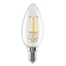 Filament LED IZZÓ C35 E14 4W, 500 lm, 2700K - Gyertya