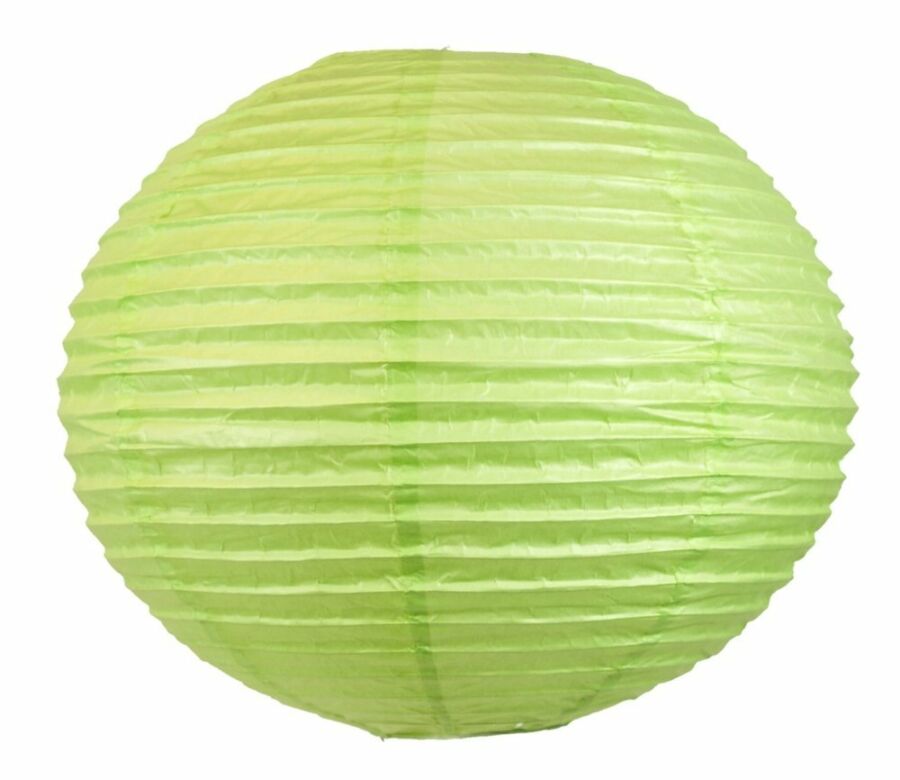 Kokon színes papír gömb zöld függeszték E27 50 cm -Candellux