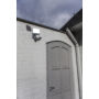 Kép 2/2 - Lutec SUNSHINE Napelemes Mozgásérzékelővel  LED Közepes méretű Fali 1 Lámpa PIR  Szürke  PLUS Napelemes PANEL 800lm 11W