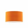 Kép 1/2 - RON 55/30 lámpabúra  Chintz narancssárga/fehér PVC  max. 23W