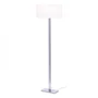 Kép 1/5 - PLAZA állólámpa fehér króm 230V E27 42W