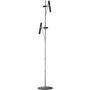 Kép 1/5 - VIPER FL fekete króm - álló lámpa -  230V LED 2x3W 60° 3000K
