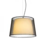 Kép 1/5 - ESPLANADE függeszték fekete/fehér króm 230V E27 42W