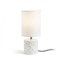 Kép 1/5 - CAMINO asztali lámpa búrával fehér dekoratív terasz 230V E27 28W