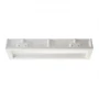 Kép 5/5 - TRAFFIC FRAMELESS hosszanti lámpa  gipsz 230V G5 2x14W