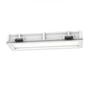 Kép 3/5 - TRAFFIC FRAMELESS hosszanti lámpa  gipsz 230V G5 2x14W