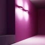 Kép 4/5 - CRESCENT L fali lámpa  gipsz 230V E14 2x28W