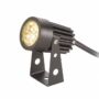 Kép 5/5 - GUN leszúrható spot lámpa fekete  230V LED 3x1W 30° IP65  3000K